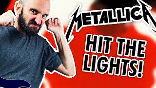Metallica Hit The Lights EPIC OUTRO Solo [Guitar Cover + Screen TABS]
