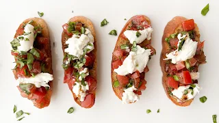 Burrata Bruschetta