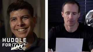 Drew Brees Surprises Veteran with Letter of Support