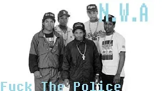 N.W.A Fuck The Police (Lyrics) (Dirty)