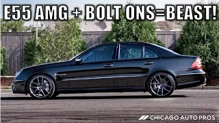 Here's Why The E55 AMG Is Still A Relevant Euro Super Sedan. New E63 AMG Power With Easy Bolt Ons.