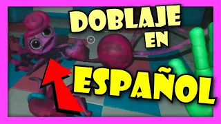 DOBLAJE de MOMMY LONG LEGS en ESPAÑOL LATINO! 🌸 POPPY PLAYTIME 2