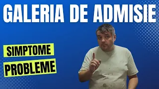 Ce simptome are o galerie de admisie care rămâne fără aer?