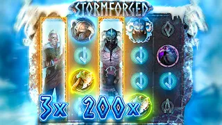 INSANE MAX MULTI WIN on STORMFORGED!!