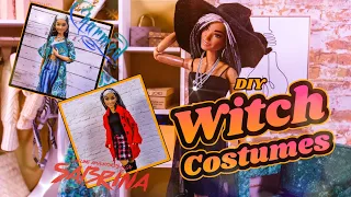 DIY - How to Make: 3 Witch Costumes | Sabrina, Charmed and Classic Witch