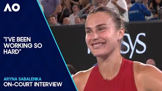 Aryna Sabalenka On-Court Interview | Australian Open 2024 Quarterfinal