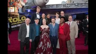 'SOLO: A STAR WARS STORY' World Premiere | Photocall, Soundbites, B-Roll