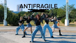 [KPOP IN PUBLIC CHALLENGE] LE SSERAFIM - ANTIFRAGILE Dance cover by Fa11into from Taiwan