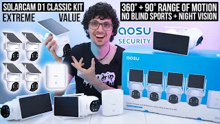 2024's Best Value Security Solution! - aosu SECURITY SolarCam D1 Classic Kit Review & Test