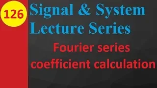 Fourier series coefficient calculation