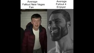 Average Fallout New Vegas Fan vs Average Fallout 4 Enjoyer