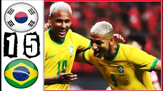 Brazil vs South Korea 5-1 Hіghlіghts & All Gоals 2022 HD