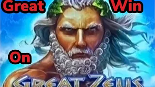 Slots Win - Great Zeus *** GREAT ZUES WAS GRATIOUS! ***
