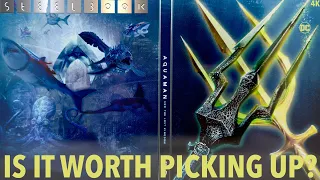 Aqua Man The Lost Kingdom (New Art) 4K #steelbook #unboxing and #review | #fyp #viral #aquaman