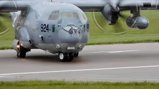 Peeling Nose Raider | United States Marines Lockheed Martin KC-130J 167924 arriving at Cambridge