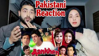 Aankhen 1993 Movie Pakistani Reaction, Govinda, Chunky Pandey, Sayki Imran