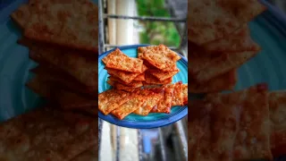 Peri Peri Wheat Crisps | Easy and Best Snack Recipe | Snack Recipes | 10 Minute Recipe