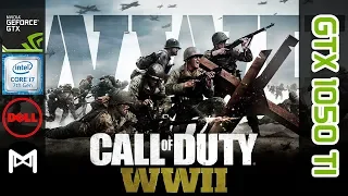 Call Of Duty WW2 | GTX 1050 Ti Ultra Settings (Dell Inspiron 7567)