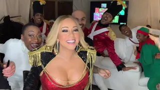 Mariah Carey - All I Want For Christmas Is You (Backstage Fun)