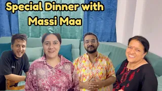 Met Massi Maa After a Long Time 😍 | Humne Banya Special Dinner | My First Voting Experience