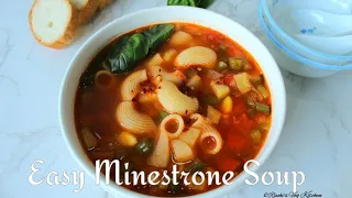Minestrone soup |Vegetable pasta soup |winter special | વેજીટેબલ પાસ્તા સૂપ | वेजिटेबल पास्ता सुप