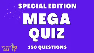 General Knowledge Mega Quiz | Best Trivia Quiz Test ✨ Special Edition
