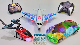 3D Lights Airplane A380 & 3D Lights Rc Car | Remote Control Car | Rc Helicopter | Rc Plane | Airbus