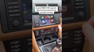 E39 M5 with CarPlay! 😍