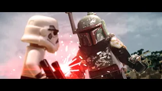 LEGO The Mandalorian - Boba Fett scene