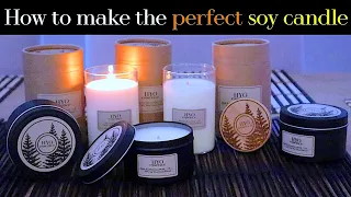 How to make perfect soy candles. Ecosoya CB Advanced soy wax review.