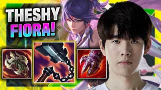 THESHY DESTROYING WITH FIORA! - IG TheShy Plays Fiora Top vs Camille! | Season 11