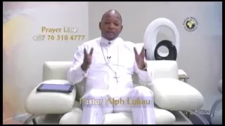Pastor Alph LUKAU praying for you 2016