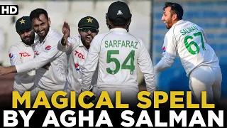 Magical Spell By Agha Salman | Pakistan vs New Zealand | 2nd Test Day 1 | PCB | MZ2L