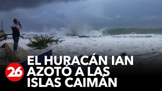 El huracán Ian azotó a Islas Caimán