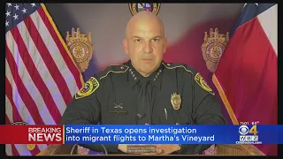 Sheriff opens investigation into migrant flight to Martha's Vineyard