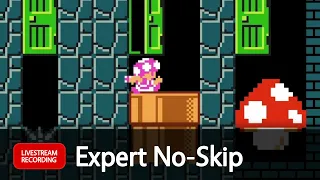 Expert No-Skip Livestream (251 clears+) from Mario Maker 2