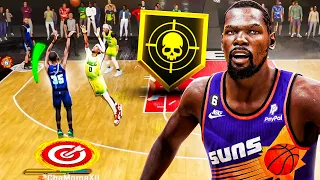 This KEVIN DURANT "3-LEVEL SCORER" BUILD has REC PLAYERS CRYING in NBA 2K23! (SEASON 6)