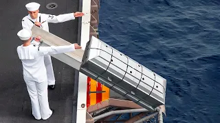 What Happens When US Navy Sailors Have A Burial in the Middle Of The Sea