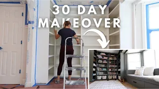 DIY Room Makeover [30 DAY TRANSFORMATION] // Extreme Home Makeover