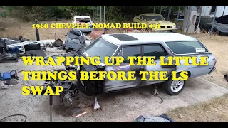 1968 Chevelle Nomad Restoration - Part 31 - Wrapping up the Little Things - Painting - Rag joint