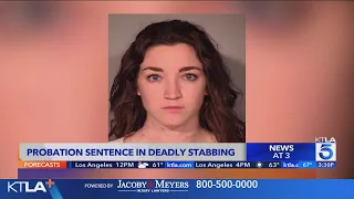 Woman receives probation in deadly stabbing