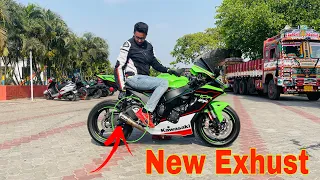 New Exhust For My Zx10r 2022🥺?? Austin Racing 🔥🔥