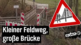 Realer Irrsinn: Die überdimensionierte Brücke von Reichertshausen | extra 3 | NDR