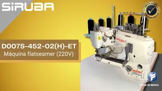 D007S-452-02H-ET - Máquina flatseamer (220V)