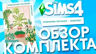 КОМНАТНЫЕ РАСТЕНИЯ - ОБЗОР КОМПЛЕКТА #THESIMS4