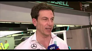 Strong words from Toto Wolff: Bahrain GP Post-Race Interview | F1 2023