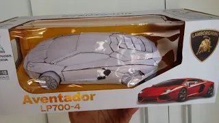 Make and sell! Lamborghini Aventerdor out of cardboard