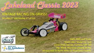 Lakeland classic 2023 vintage rc event, back when rc cars looked cool 😎