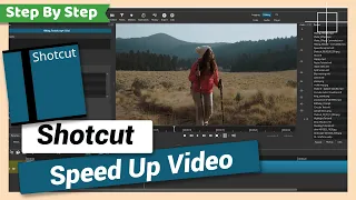 Speed Ramp or Speed Up Video Footage | Shotcut Tutorial