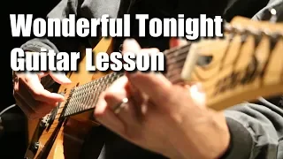 Wonderful Tonight Guitar Lesson Tutorial